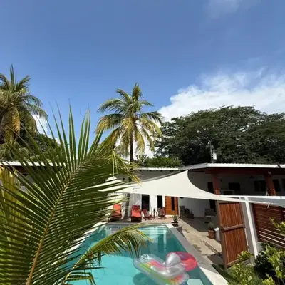 1 Family Pool Villa BBQ PARKING EL SUNZAL Surf City Area
