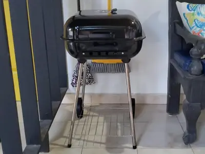 a toaster sitting on a chair in a room at Lofts #9 & #6 Surf EcoVilla Playa El Sunzal in El Sunzal