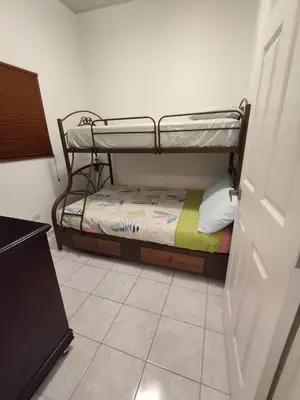 a bedroom with a bunk bed in a room at Luxury Living apartment P5314 in San Miguel