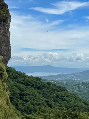 a view from the top of a mountain at Bed Room San Francisco Chinameca in San Francisco Chinameca