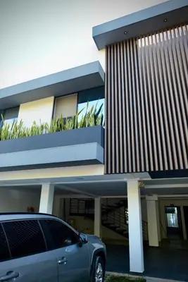 a car parked in front of a building at Stylish apartment in San Salvador Downtown in San Salvador