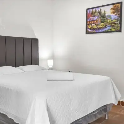 Comfy Bedroom in a hostal at Coatepeque lake