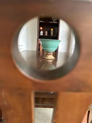 a view of a table with a bowl in a room at Casa Santa Elena Fuertevli in San Salvador