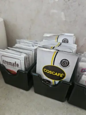 a group of boxes of toilet paper sitting on the floor at La Casa de Miranda in San Miguel