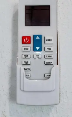 a remote control is attached to a wall at Casa de Reyes ll in San Miguel