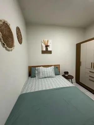 a bedroom with a large bed in a room at Apartment D Fuertevali in San Salvador
