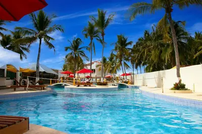 a pool at the resort at Hotel Bahia del Sol in La Herradura